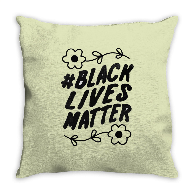 Black Live Is Matter Throw Pillow | Artistshot