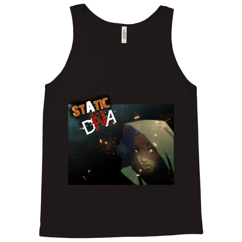 Static Dna T Design Tank Top | Artistshot