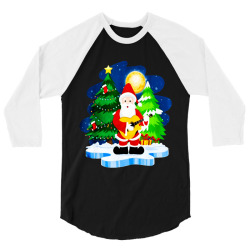 funny santa claus 3/4 Sleeve Shirt | Artistshot
