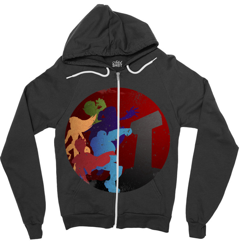 Titans Zipper Hoodie | Artistshot