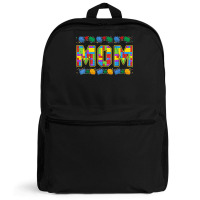 Mom Brick Builder Funny Blocks Master Builder Backpack | Artistshot