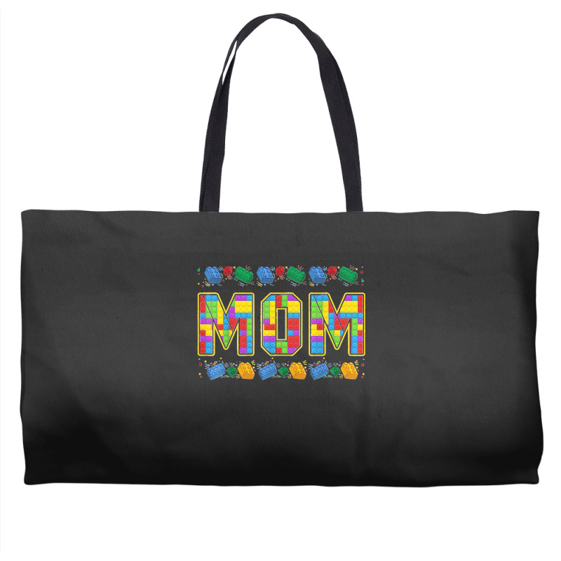 Mom Brick Builder Funny Blocks Master Builder Weekender Totes | Artistshot