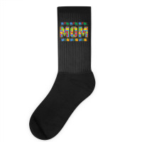 Mom Brick Builder Funny Blocks Master Builder Socks | Artistshot