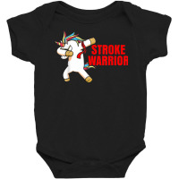 Stroke Awareness Survivor Therapist Funny Strong Warrior Baby Bodysuit | Artistshot