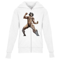 Giant Yaeger's Standing Up Youth Zipper Hoodie | Artistshot