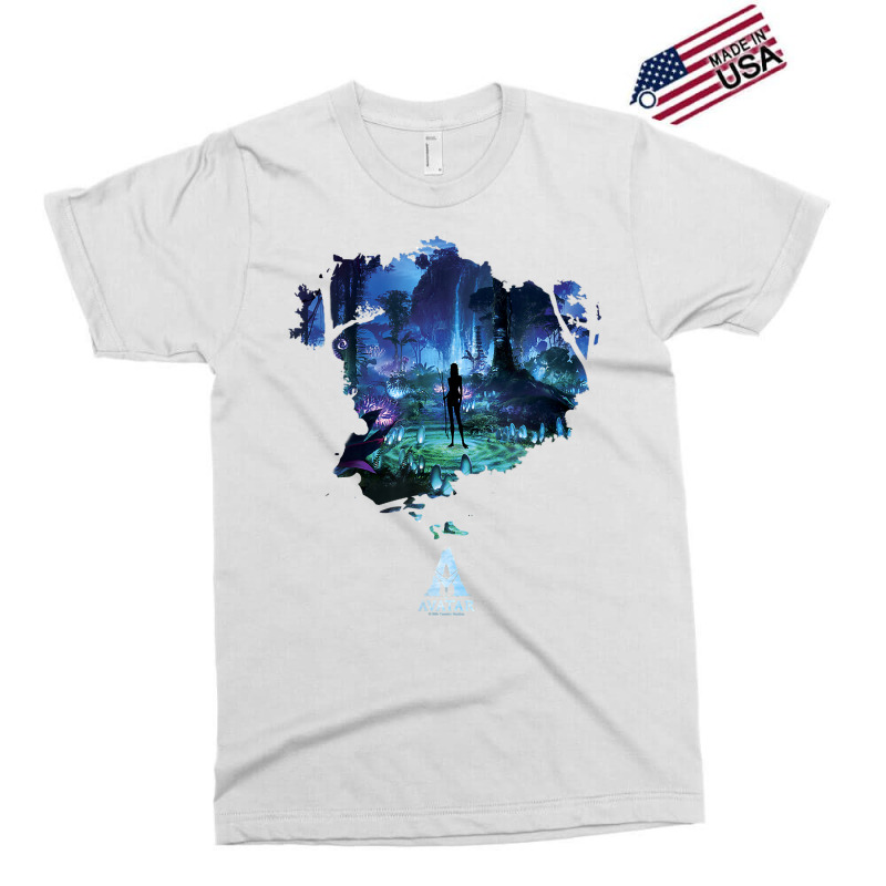 Avatar Pandora At Night Movie Poster T Shirt Exclusive T-shirt | Artistshot