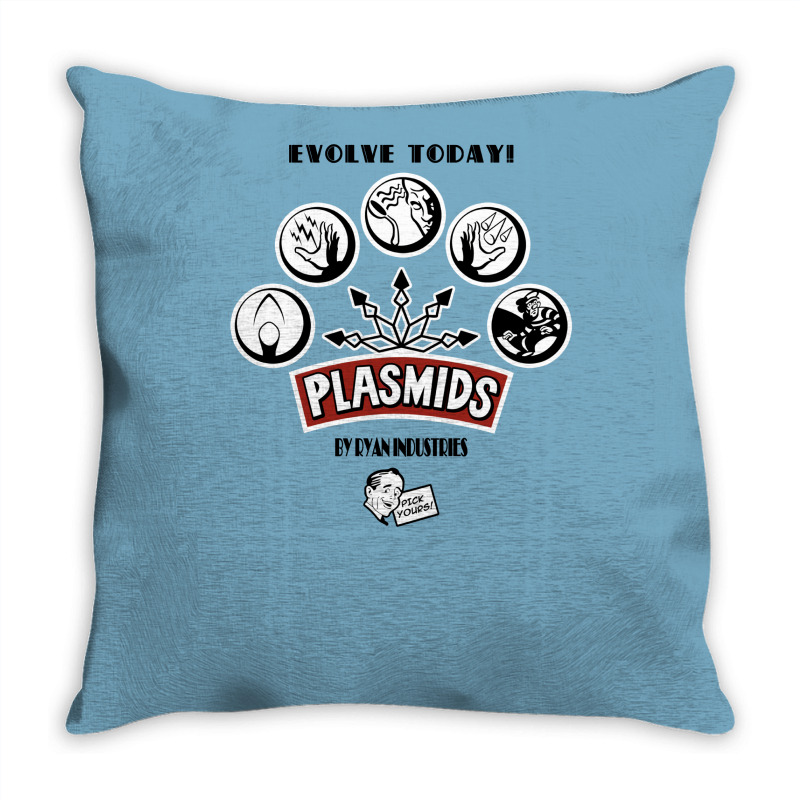 Plasmids Throw Pillow | Artistshot