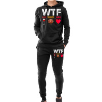 Wtf Wine Turkey Family Shirt Funny Thanksgiving Day Hoodie & Jogger Set | Artistshot