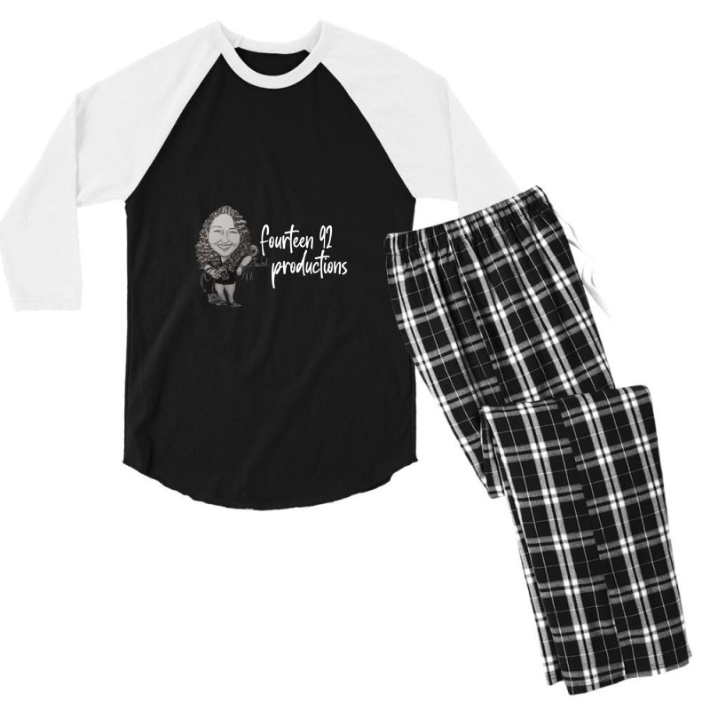 Fourteen 92 Productions Men's 3/4 Sleeve Pajama Set | Artistshot