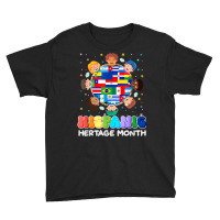 Hispanic Heritage Month Latin American Flag Kids Boys T Shirt Youth Tee | Artistshot