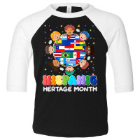 Hispanic Heritage Month Latin American Flag Kids Boys T Shirt Toddler 3/4 Sleeve Tee | Artistshot