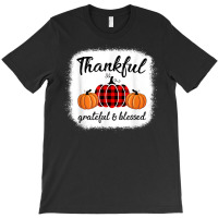 Vintage Plaid Pumpkin Fall Season Thanksgiving Autumn Lover T-shirt | Artistshot