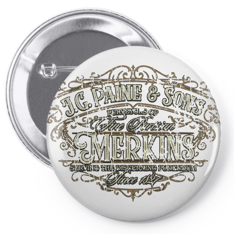 J.g. Paine & Sons Merkins 1827, Paris Pin-back Button | Artistshot