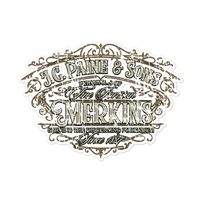 J.g. Paine & Sons Merkins 1827, Paris Sticker | Artistshot