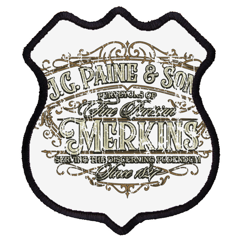 J.g. Paine & Sons Merkins 1827, Paris Shield Patch | Artistshot