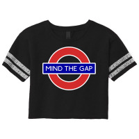 London Souvenir Mind The Gap Underground Tube Scorecard Crop Tee | Artistshot