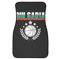 Bulgaria Basketball Fans Jersey Bulgarian Flag Sport Lovers T Shirt Front Car Mat | Artistshot