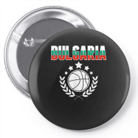 Bulgaria Basketball Fans Jersey Bulgarian Flag Sport Lovers T Shirt Pin-back Button | Artistshot