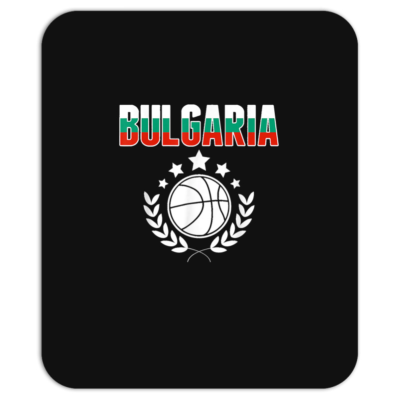 Bulgaria Basketball Fans Jersey Bulgarian Flag Sport Lovers T Shirt Mousepad | Artistshot