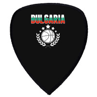 Bulgaria Basketball Fans Jersey Bulgarian Flag Sport Lovers T Shirt Shield S Patch | Artistshot