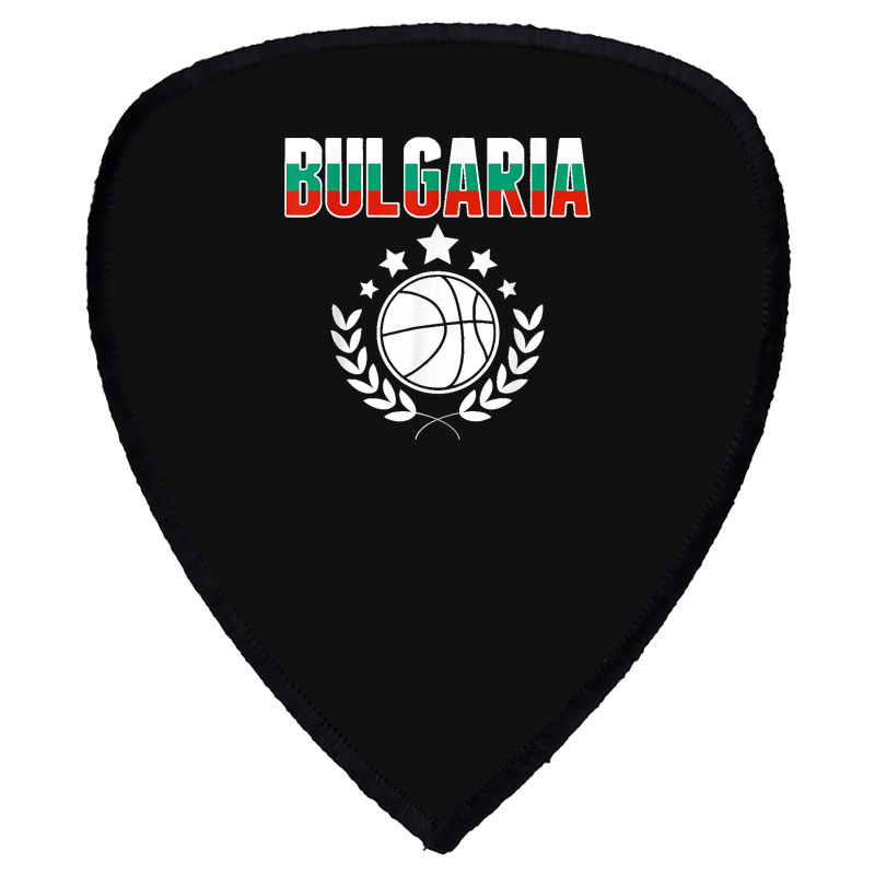 Bulgaria Basketball Fans Jersey Bulgarian Flag Sport Lovers T Shirt Shield S Patch | Artistshot