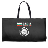 Bulgaria Basketball Fans Jersey Bulgarian Flag Sport Lovers T Shirt Weekender Totes | Artistshot