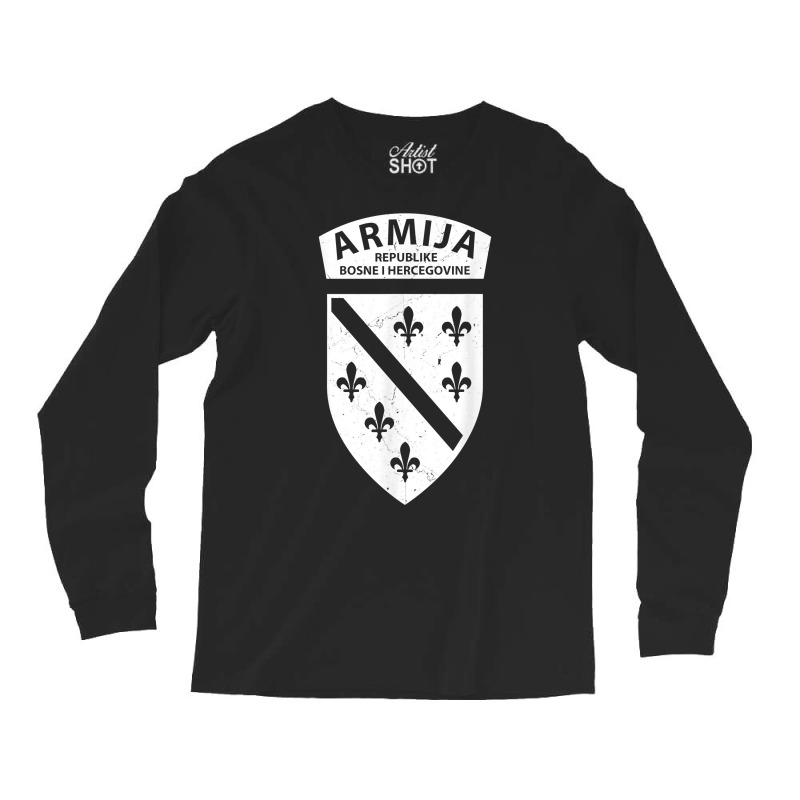 Bosnia Herzegovina Sarajevo Balkans Bosnians T Shirt Long Sleeve Shirts by cm-arts | Artistshot