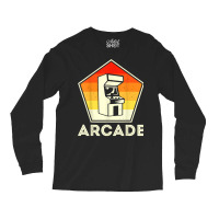 Retro Vintage 80s Arcade Video Game Machine Gamer T Shirt Long Sleeve Shirts | Artistshot