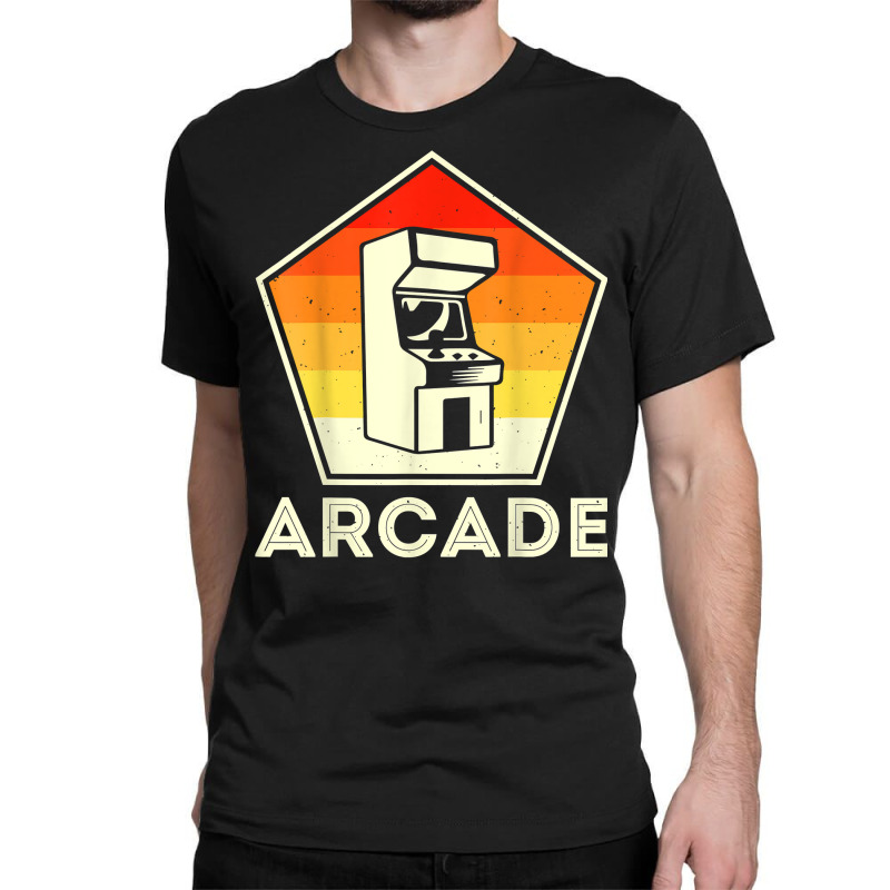 Retro Vintage 80s Arcade Video Game Machine Gamer T Shirt Classic T-shirt | Artistshot