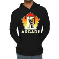 Retro Vintage 80s Arcade Video Game Machine Gamer T Shirt Lightweight Hoodie | Artistshot