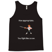 How Appropriate. You Fight Like A Cow. Tank Top | Artistshot