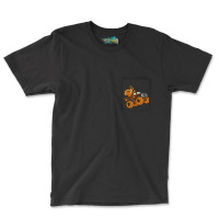 Thanksgiving Turkey Riding Monster Truck Boys Kids Pocket T-shirt | Artistshot