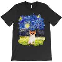 Starry Night Impressionist   Dog Art Chihuahua T-shirt | Artistshot