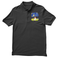 Starry Night Impressionist   Dog Art Chihuahua Men's Polo Shirt | Artistshot