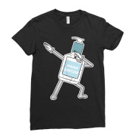 Dabbing Hand Sanitizer (medium Bottle) T Shirt Ladies Fitted T-shirt | Artistshot