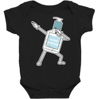 Dabbing Hand Sanitizer (medium Bottle) T Shirt Baby Bodysuit | Artistshot