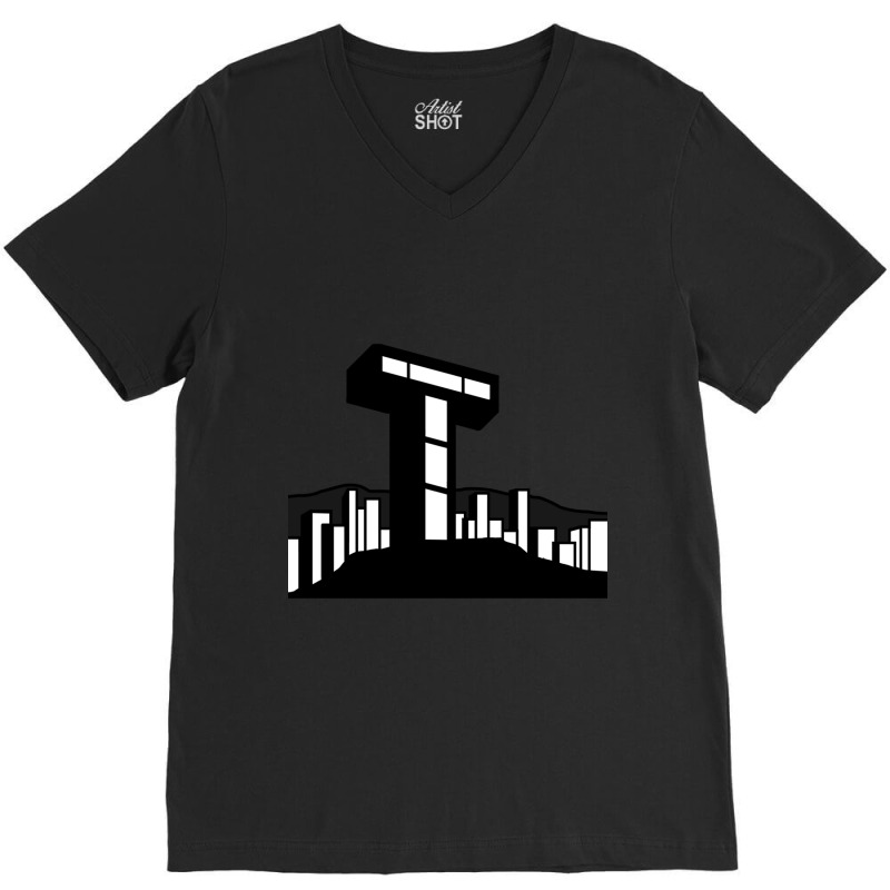 Teen Tower V-neck Tee | Artistshot