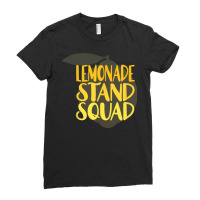 Lemonade Stand Squad Entrepreneur Lemonade Crew T Shirt Ladies Fitted T-shirt | Artistshot