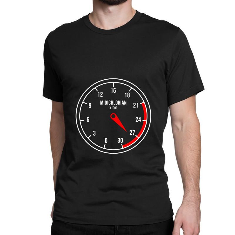 Force Meter   Midichlorians Classic T-shirt by sukethijau | Artistshot