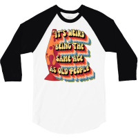 Cute Retro Hippie 70s Lava Lamp Boomer Millenial Pride T Shirt 3/4 Sleeve Shirt | Artistshot