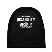 Not Every Disability Is Visible Epilepsy Awareness T Shirt Baby Beanies | Artistshot