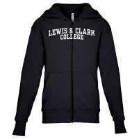 Lewis & Clark College Oc1287 Long Sleeve T Shirt Youth Zipper Hoodie | Artistshot