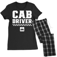 Cab Driver Cabman Taxi Driving Premium T Shirt Women's Pajamas Set | Artistshot