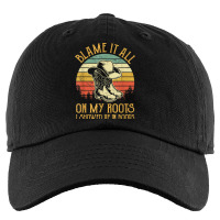 Blame It All On My Roots Tshirt I Showed Up In Boots T Shirt Kids Cap | Artistshot