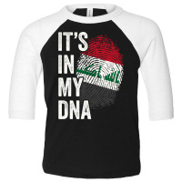 Its In My Dna Iraq Flag Iraqi Roots Pride Genetic Long Sleeve T Shirt Toddler 3/4 Sleeve Tee | Artistshot