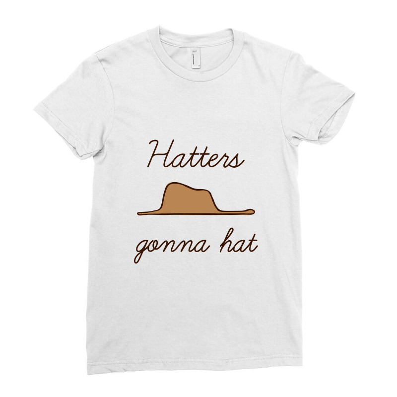 Hatters Gonna Hat   Petit Prince Ladies Fitted T-Shirt by sukethijau | Artistshot