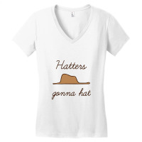 Hatters Gonna Hat   Petit Prince Women's V-neck T-shirt | Artistshot