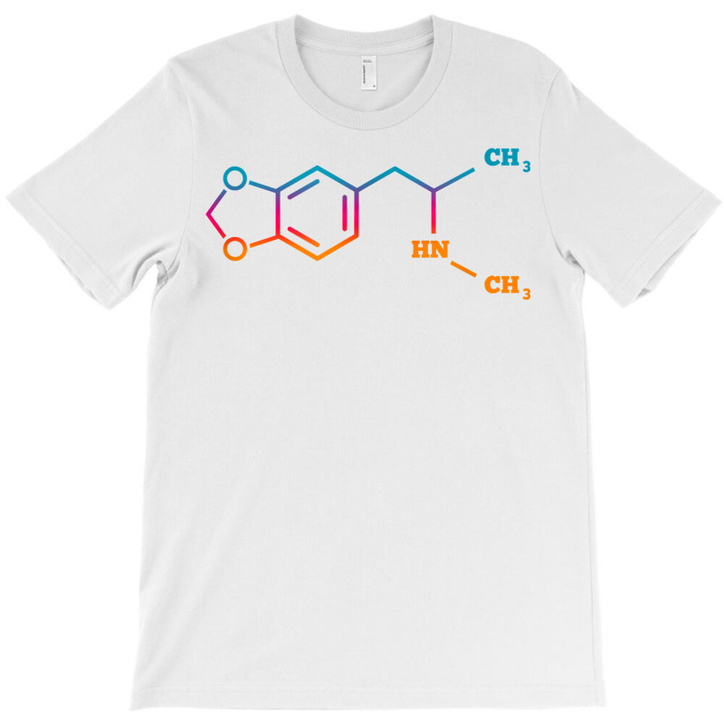 Mdma Ecstasy Techno Chemical Molecule Funny Edm Rave Party T Shirt T-shirt | Artistshot