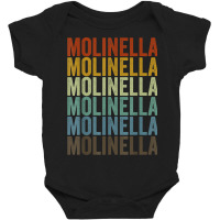 Molinella City Retro Baby Bodysuit | Artistshot