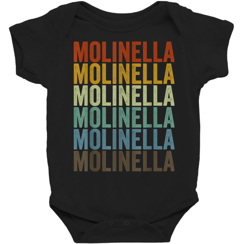 Molinella City Retro Baby Bodysuit by Scarlets | Artistshot